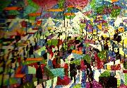 gino severini boulevarden oil painting picture wholesale